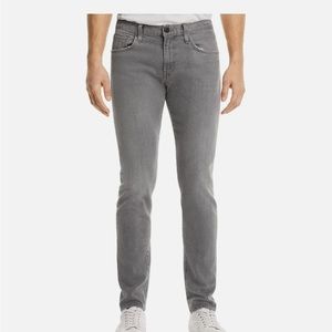 j brand men’s straight leg jeans in gray wash